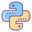Python icon by Icons8